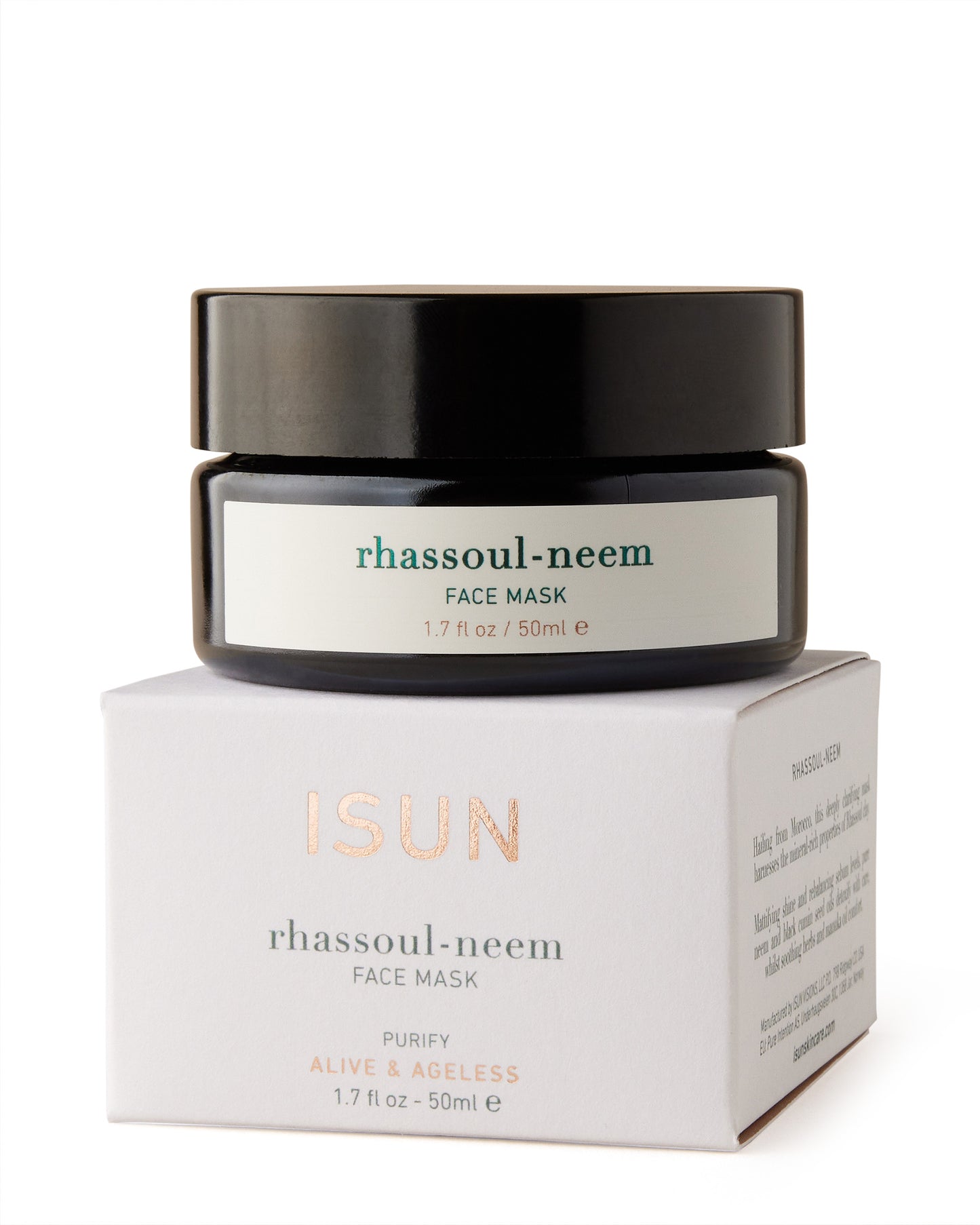 ISUN Rhassoul Neem Face Mask 50ml